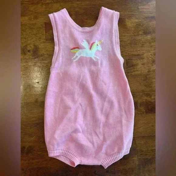 Angel Dear pink unicorn bubble size 6-12m - Picture 1 of 4